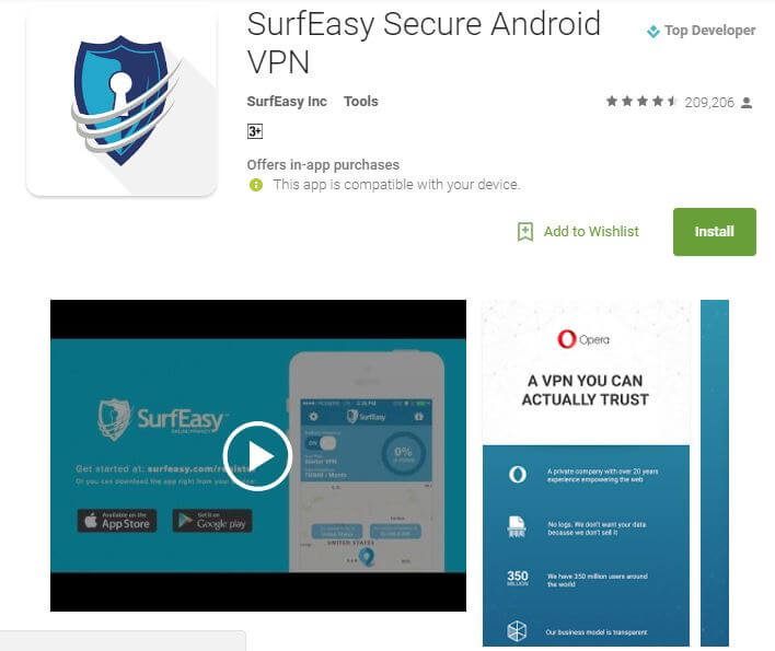 SurfEasy Best Free VPN Apps for Android 2017 SurfEasy Best Free VPN Apps for Android 2017